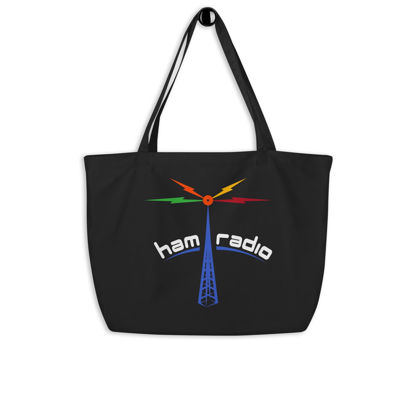 A&H Radio large organic tote bag