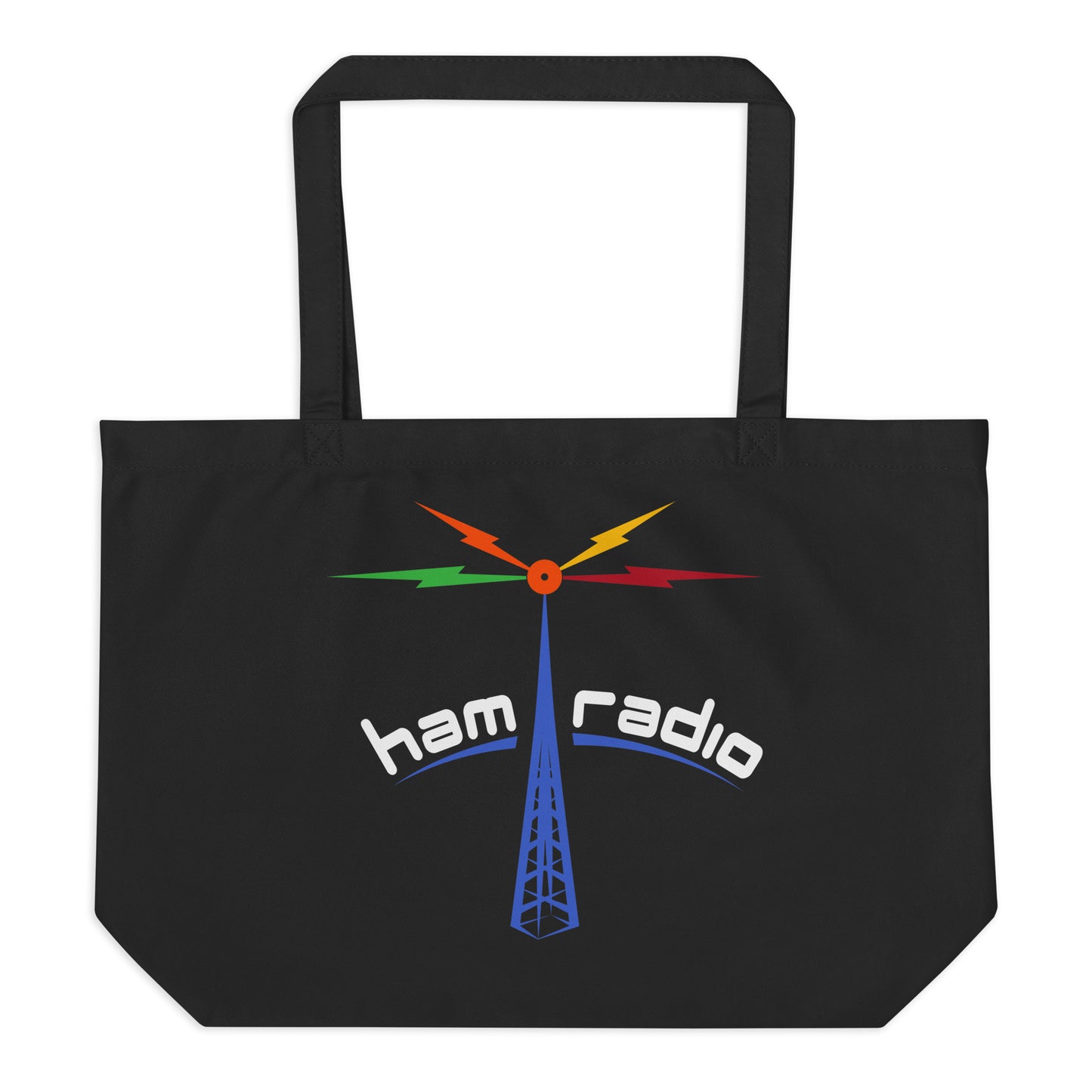 A&H Radio large organic tote bag