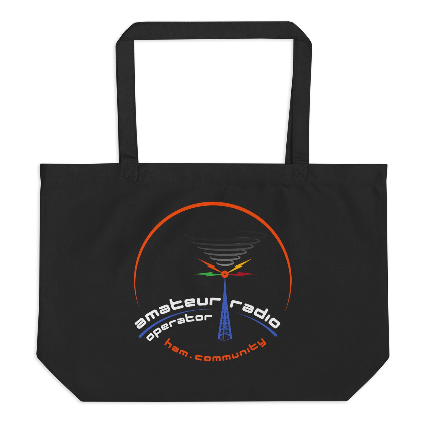 A&H Radio large organic tote bag