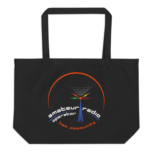 A&H Radio large organic tote bag