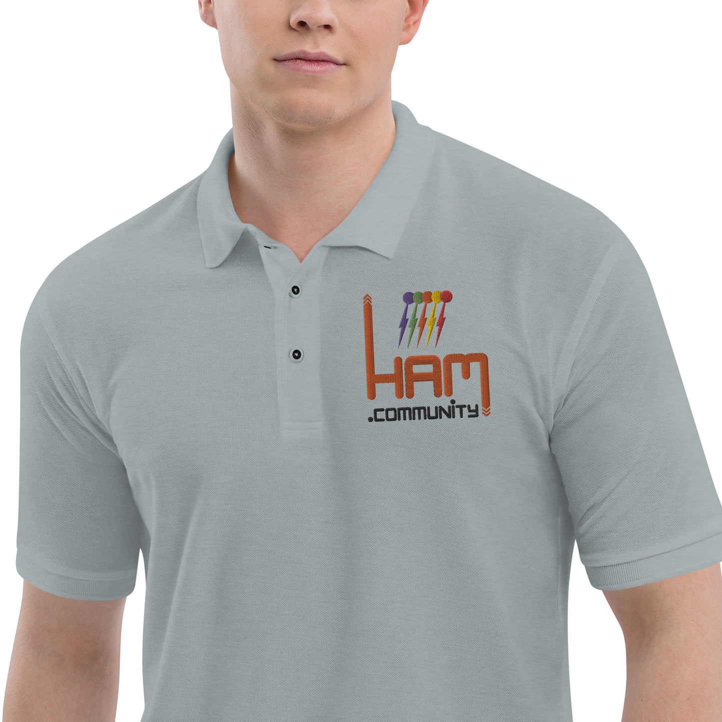Ham Community Men's Premium Polo