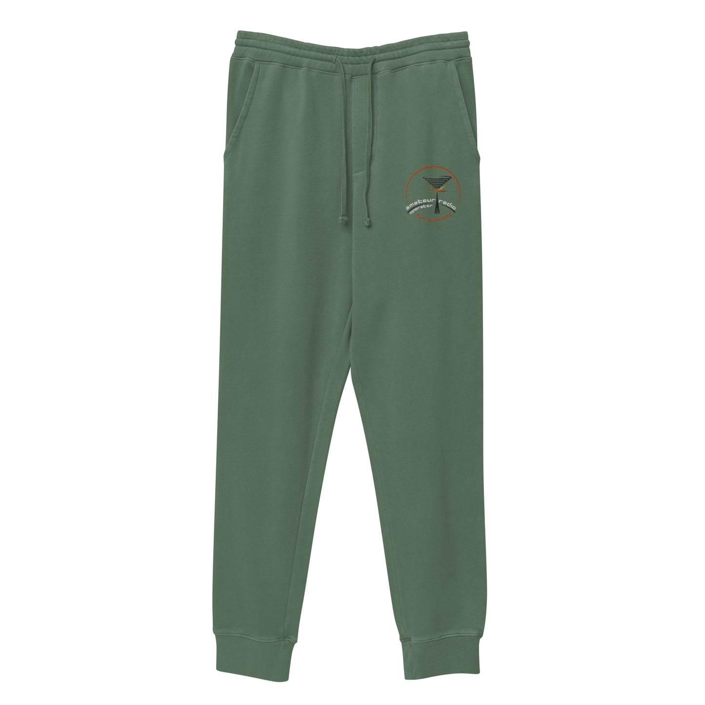 'Amateur Radio' premium unisex pigment-dyed sweatpants