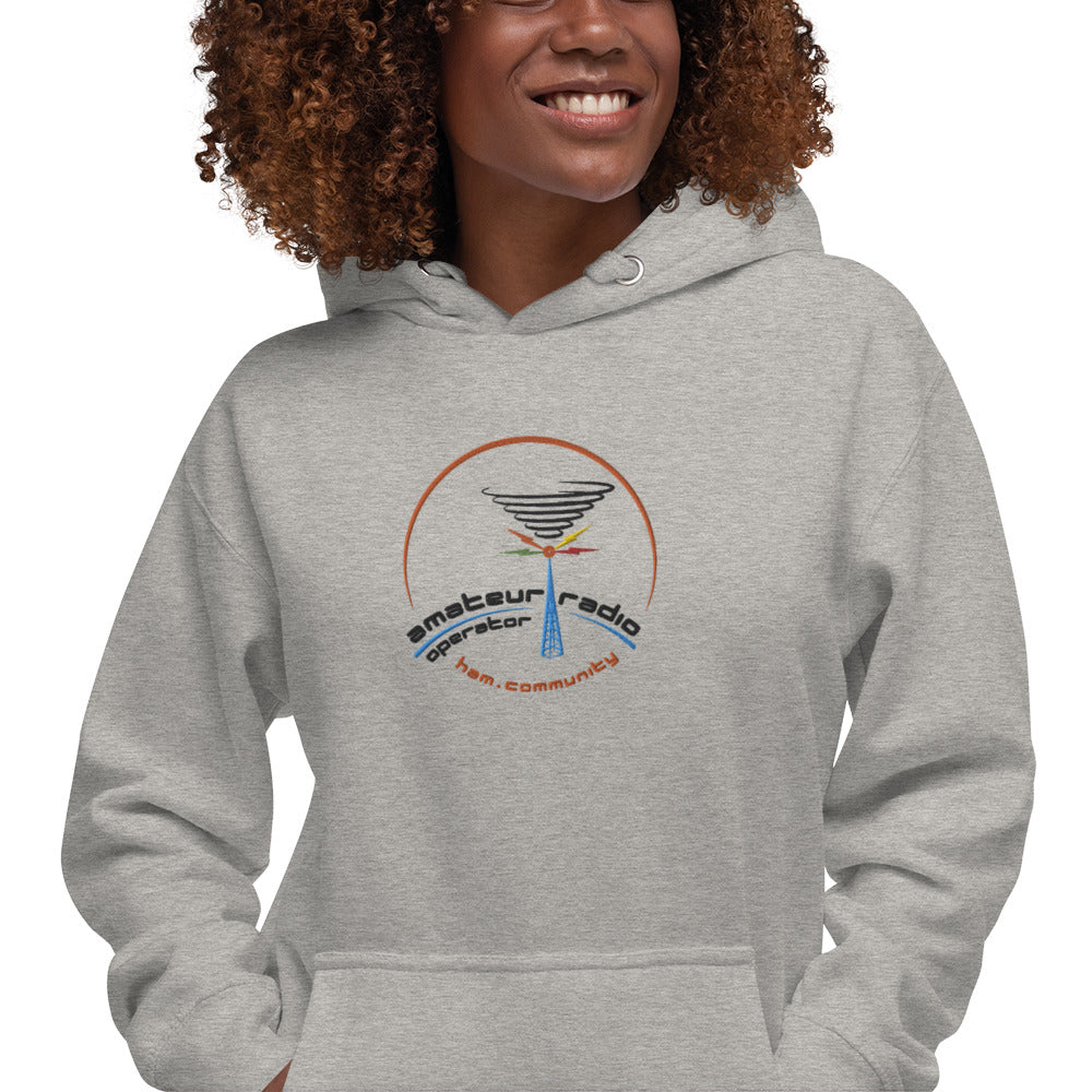 'Amateur Radio' ladies' premium hoodie