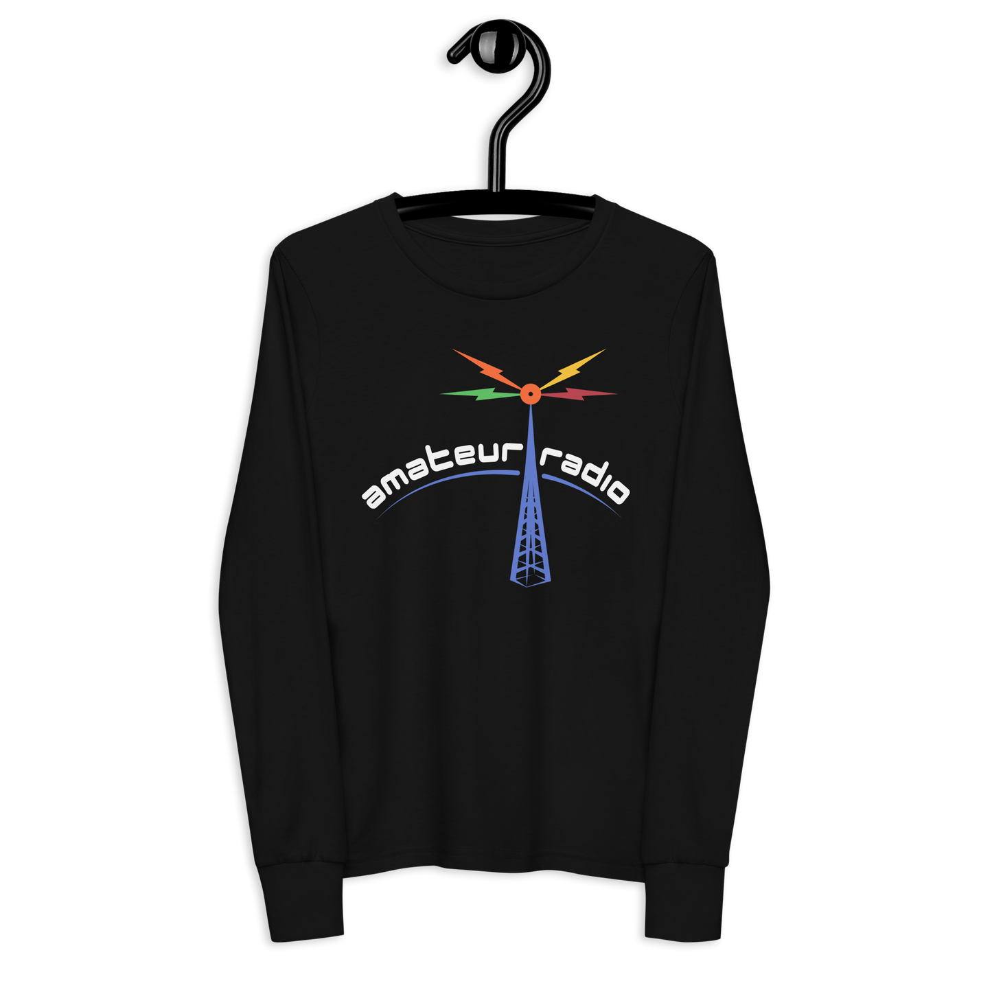 'Amateur Radio' premium youth long sleeve tee