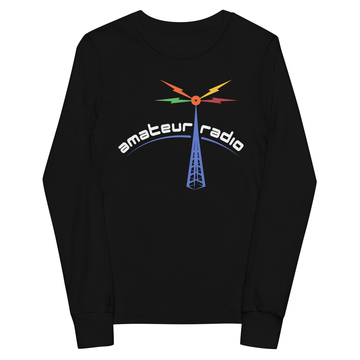 'Amateur Radio' premium youth long sleeve tee