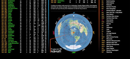 Ham XXL DX Mat (w/free callsign)