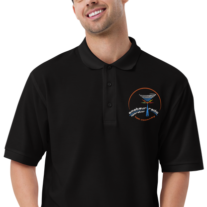 'Amateur Radio' men's premium polo