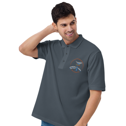 'Amateur Radio' men's premium polo