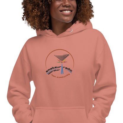 'Amateur Radio' ladies' premium hoodie