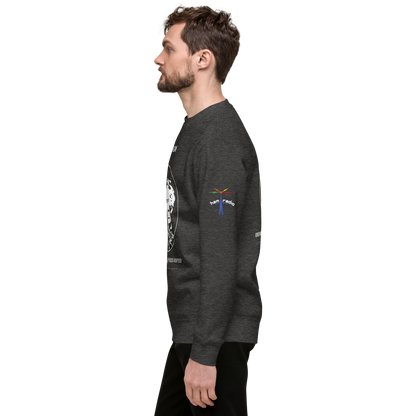 'Morse' unisex premium sweatshirt (w/free callsign)